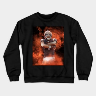 Ja'Marr Chase Cincinnati Sports Art Crewneck Sweatshirt